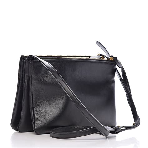 celine crossbody trio black|celine crossbody bag vintage.